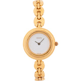 Gucci Gold Tone Change Bezel Bangle 11/12.2 Women Watch