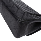 Chanel Quilted Caviar Leather Jumbo Double Flap Crossbody Bag