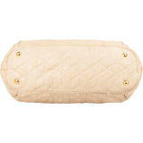 Miu Miu Quilted Leather Bowler Handbag