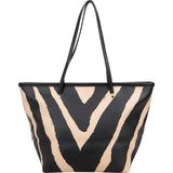 Coach Zebra Print City Shopper Shoulder Bag