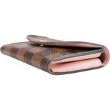 Louis Vuitton Monogram Damier Ebene Rosalie Coin Purse Mini Wallet