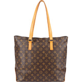 Louis Vuitton Monogram Canvas Cabas Mezzo Shoulder Bag