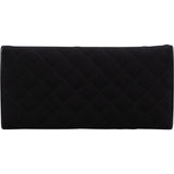 Prada Black Quilted Tessuto Triangle Wallet