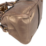 Chloé Metallic Leather Mini Paddington Handbag