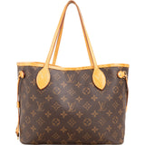 Louis Vuitton Monogram Canvas Neverfull PM Handbag