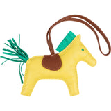 Hermès Tricolor Leather Rodeo MM Pendant