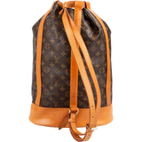 Louis Vuitton Monogram Canvas Randonnee GM Backpack Shoulder Bag