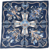 Hermès Bouquets Sellier Silk 65 Scarf Tuch