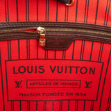 Louis Vuitton Monogram Damier Ebene Neverfull MM Shoulder Bag