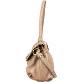 Chloé Leather Lily Bow Pochette Handbag