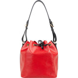 Louis Vuitton Bicolor Epi Leather Sac Noé Petit Shoulder Bag
