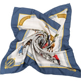 Hermès Les Haras Nationaux Silk Carre 90 Scarf Tuch