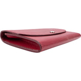 Louis Vuitton Pink Epi Leather Sarah Wallet