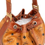 [🔄️B07 / F46] MCM Monogram Visetos Drawstring Bag Handbag - vintageandkickz