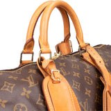 Louis Vuitton Monogram Canvas Keepall 50 Bandoulière Travel Bag