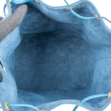 Louis Vuitton Blue Epi Leather Sac Noé Petit Shoulder Bag