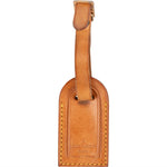 [🔄️B10 / F63] Louis Vuitton Vachetta Leather Luggage Tag - vintageandkickz