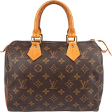 Louis Vuitton Monogram Canvas Speedy 25 Handbag