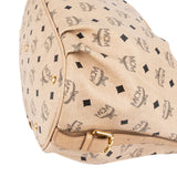 MCM Monogram Visetos Hobo Shoulder Bag