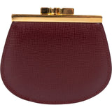 Cartier Bordeaux Leather Coin Purse Wallet
