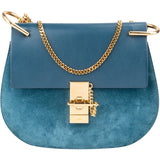 Chloé Suede & Leather Drew Crossbody Bag