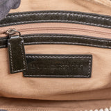 Burberry Nova-Check Monogram Patent Leather Nova Check Small Boston Bag Handbag