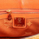 MCM Monogram Visetos Business Satchel Crossbody Handbag