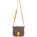 Louis Vuitton Monogram Canvas Cartouchiere MM Crossbody Bag