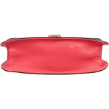 Valentino Garavani Leather Rockstud Glam Lock Flap Crossbody Bag