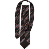 Louis Vuitton Striped Monogram Pleasing Flower Silk Tie Krawatte