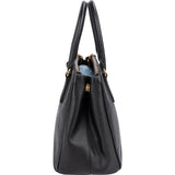 Prada Black Saffiano Lux Galleria Handbag