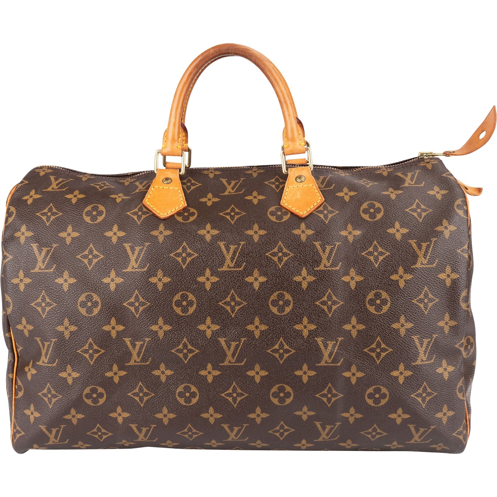 Louis Vuitton Monogram Canvas Speedy 40 Handbag - vintageandkickz