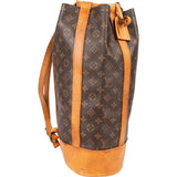Louis Vuitton Monogram Canvas 001 Randonnee GM Backpack Shoulder Bag