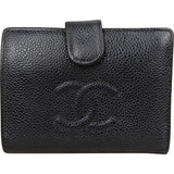 Chanel Caviar Leather CC Bifold Wallet