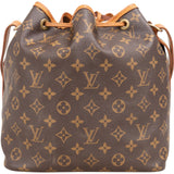Louis Vuitton Monogram Canvas Sac Noé Petit Shoulder Bag