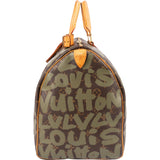 Louis Vuitton Limited Monogram Graffiti Canvas Keepall 50 Travel Bag