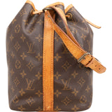 Louis Vuitton Monogram Canvas Sac Noé Petit Shoulder Bag