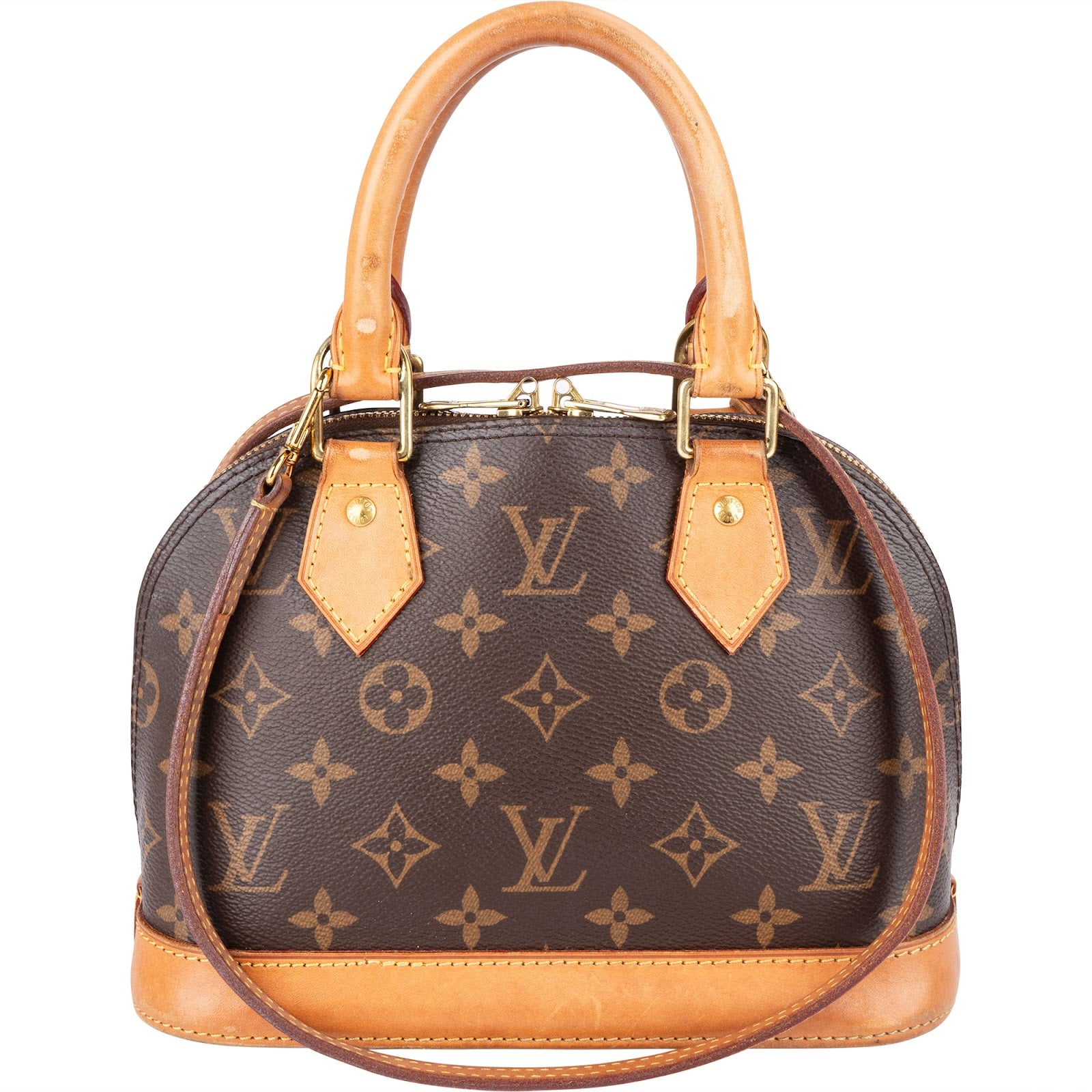 Louis Vuitton Monogram Canvas Alma BB Handbag - vintageandkickz