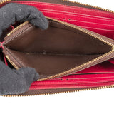 Louis Vuitton Monogram Canvas Clemence Zippy Wallet