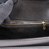 Louis Vuitton Noir Epi Leather Monceau Handbag