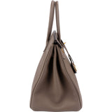 Hermès Taupe Togo Leather Birkin 35 Handbag