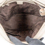 Gucci Guccissima Leather Britt Interlocking G Shoulder Bag