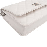 Chanel Quilted Caviar Leather Filigree Coco Wallet on Chain Crossbody Bag