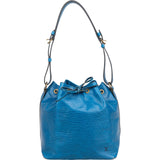 Louis Vuitton Blue Epi Leather Sac Noé Petit Shoulder Bag