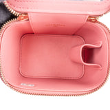 Chanel Quilted Lambskin Mini Vanity Crossbody Bag