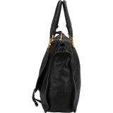 Chloé Grained Calfskin Marcie Medium Satchel Handbag