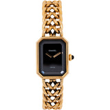 Chanel Gold Tone Premiere H0001 Women Watch (L)