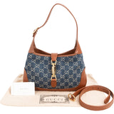 Gucci Denim Jackie 1961 Small Hobo Shoulder Bag