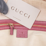 Gucci Monogram Canvas Miss GG Bowling Tote Shoulder Bag