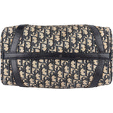 Christian Dior Trotter Monogram Canvas Boston Handbag